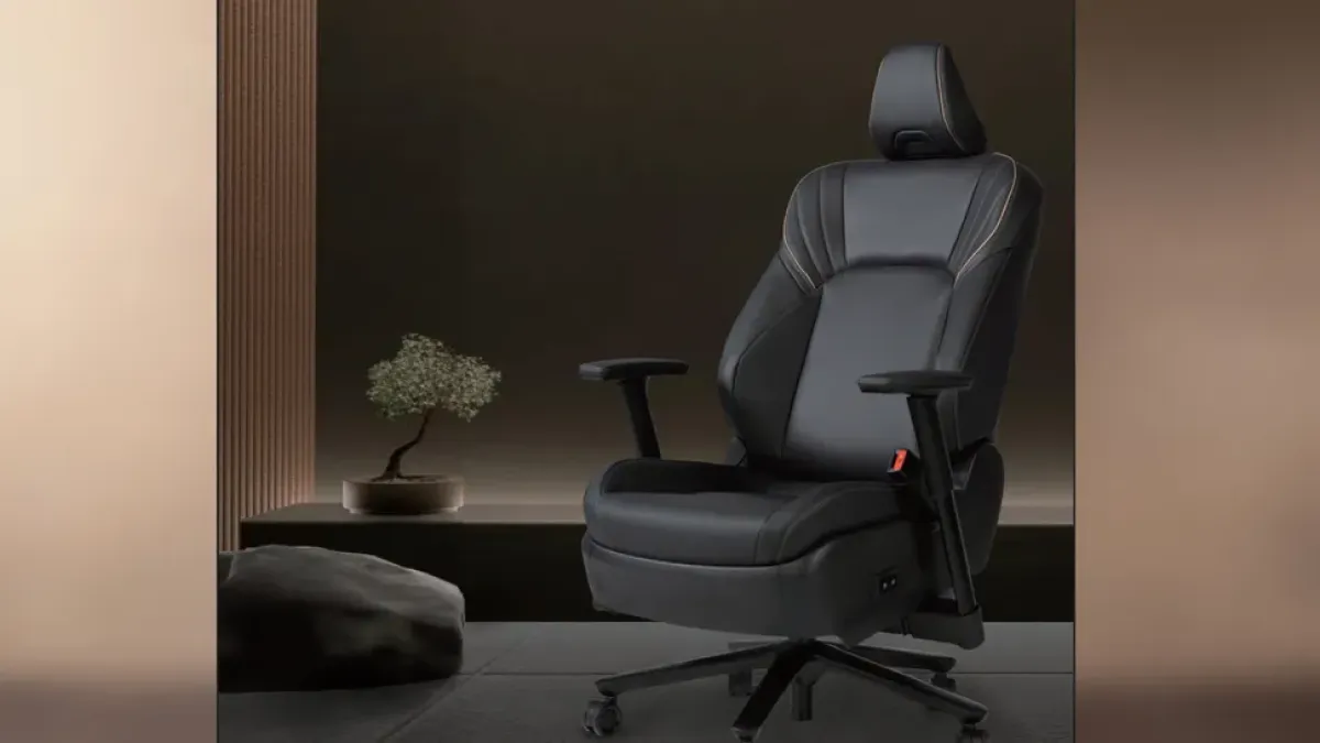 Toyota вышла на рынок компьютерных кресел с необычным модифицированным автомобильным сиденьем