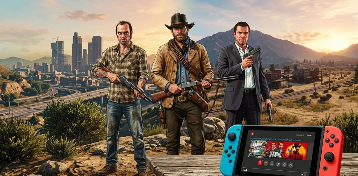 Портирование «невозможного»: Virtuos мечтает перенести GTA V и Red Dead Redemption 2 на консоли Nintendo