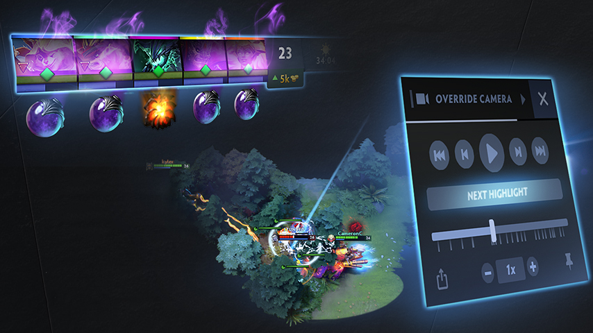 Valve обновили HUD в Dota 2